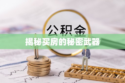 企石揭秘买房的秘密武器