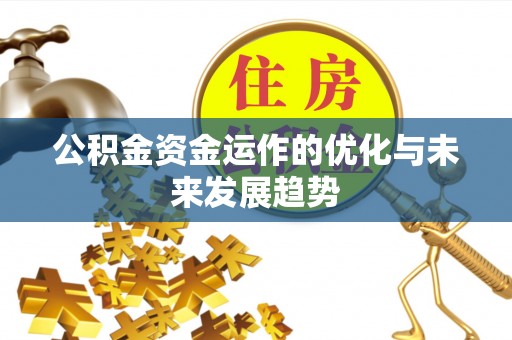 企石公积金资金运作的优化与未来发展趋势